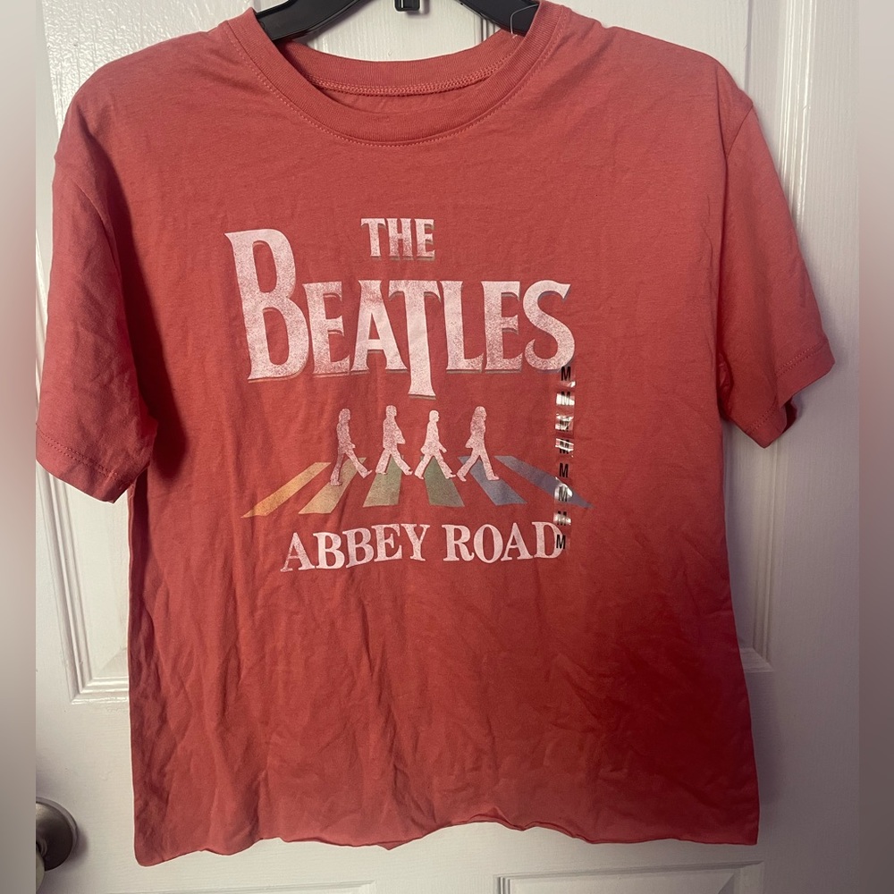 Orange peach color shirt medium